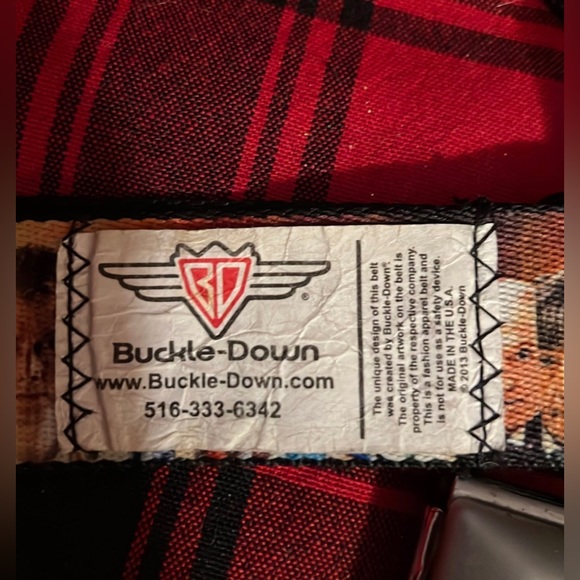 Buckle Down, Dr Who belt, adjustable, Tardis - Picture 3 of 3